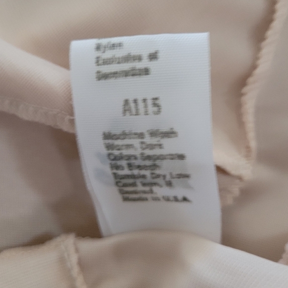 Vintage - Gossard Artemis Beige Lace Hem Slip Chemise - Picture 8 of 8